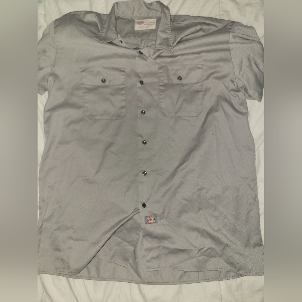 VINTAGE 1980S DICKIES WORK SHIRT